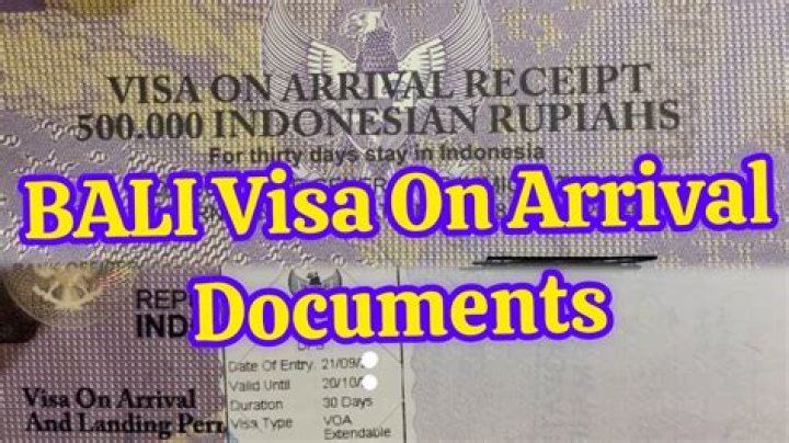 Does Bali offer visa on arrival?