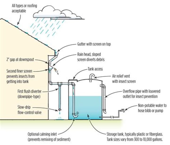 Does Texas allow rain water collection?