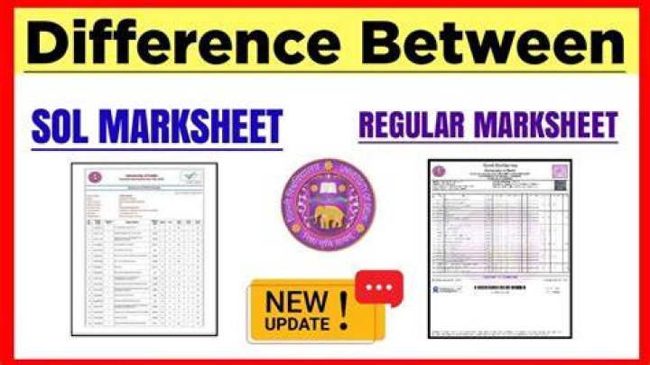 How do I get old Sol Marksheet?