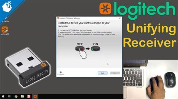 How do I identify my Logitech Unifying receiver?