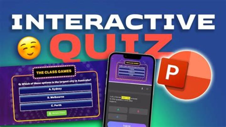 How do I make an interactive quiz?