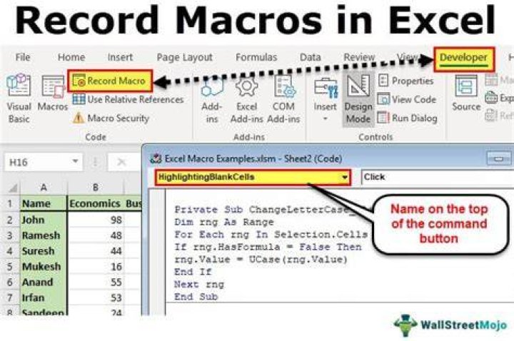 How do I record my mouse with macros?