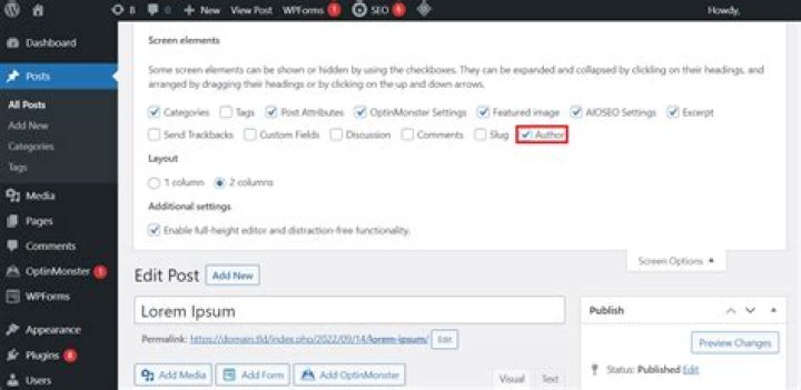 How do I show related posts by same author in WordPress?