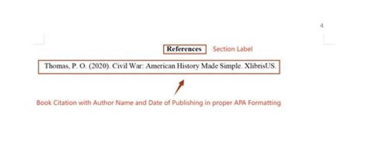 How do you cite a book using APA format?