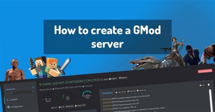 How do you set up a GMod server?