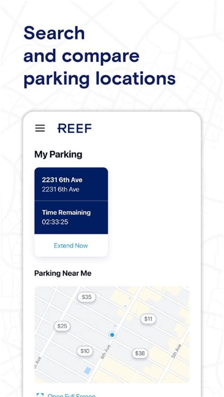 How does reef parking work?