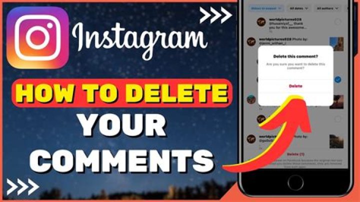 how to delete comments on instagram 2017?