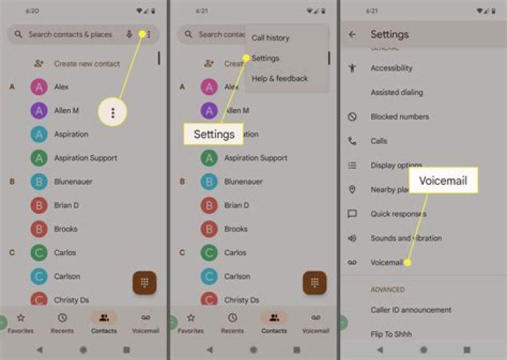 how to get old voicemails back on android?