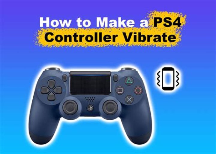 how to make ps4 controller vibrate continuously reddit?