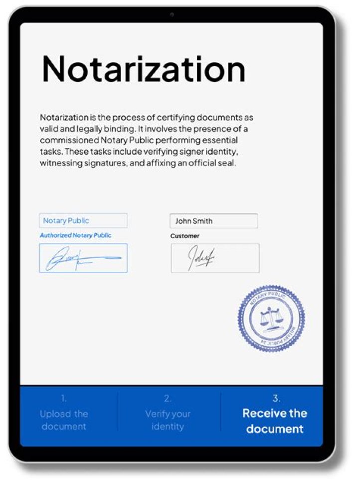 Is notarized deed valid?
