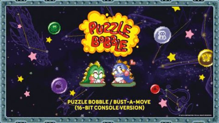 Is puzzle Bobble the same as Bust-a-Move?