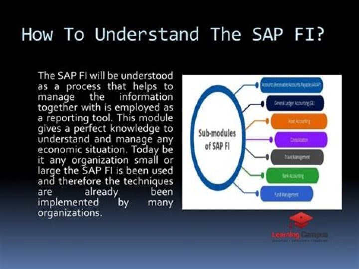 What are the important topics in SAP FI?