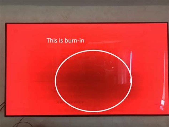 What does image burn do?