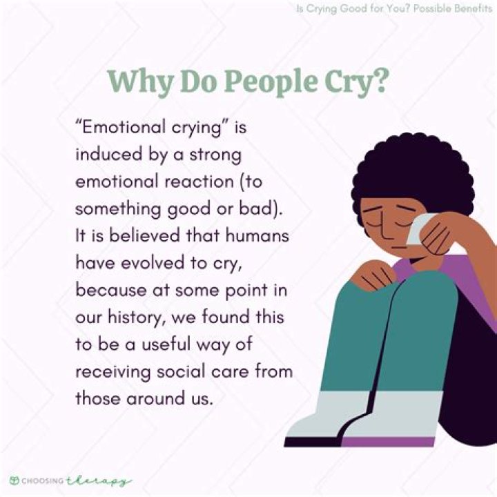 What does sobbing mean?