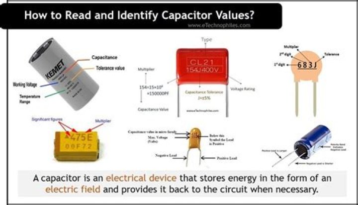 What is a typical capacitor value?