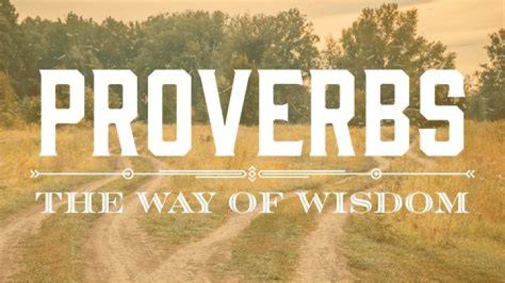What is the message in Proverbs 1?