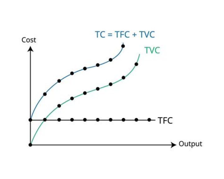 What is total fixed cost and total variable cost?