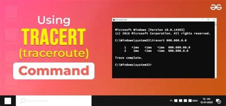 What is traceroute command in Centos?